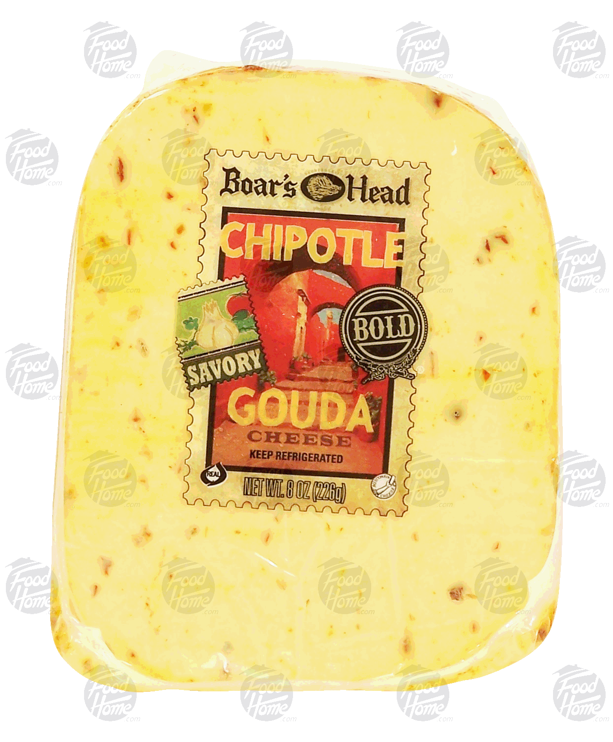 Boar's Head  chipotle gouda cheese wedge Full-Size Picture